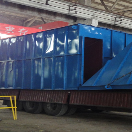 有機肥廠造粒、風(fēng)選、包裝工序DMC-120除塵器已發(fā)貨